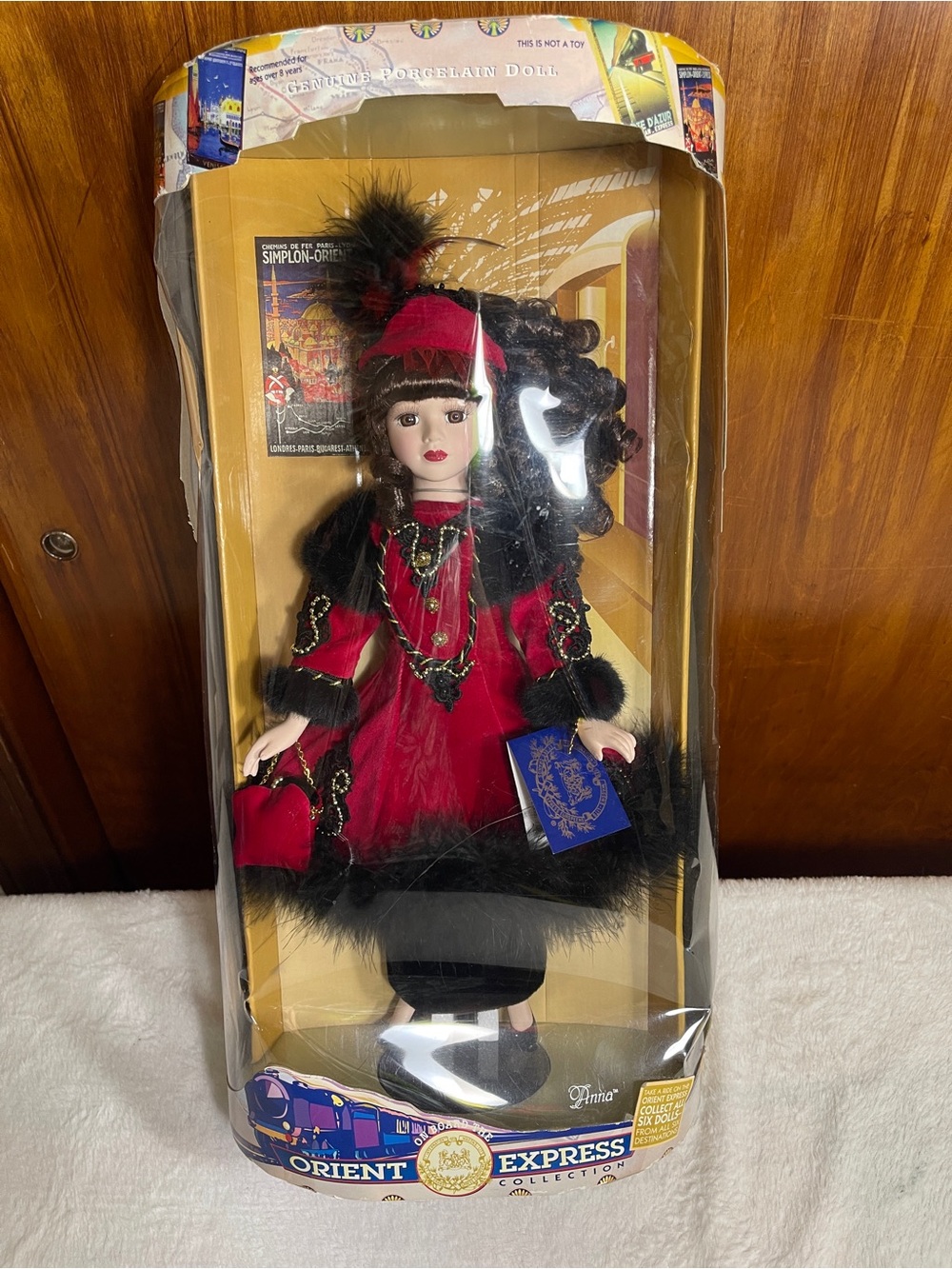 Orient Express Collection Porcelain Doll Anna